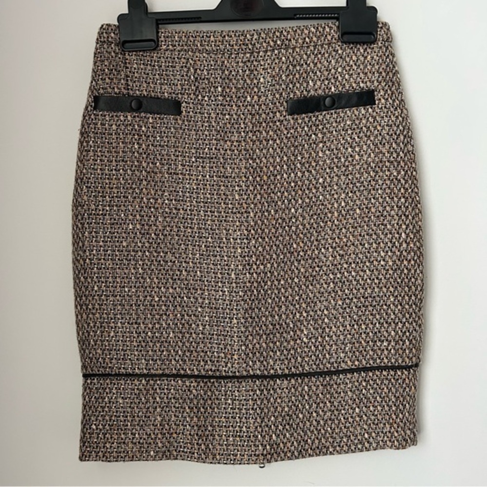 Club Monaco Tweed Pencil Skirt